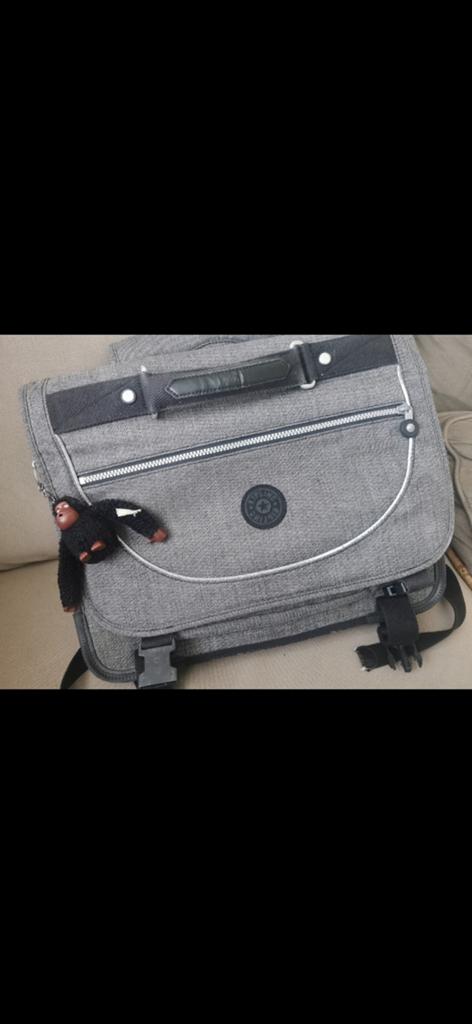 Cartable scolair Kipling, Bijoux, Sacs & Beauté, Gris