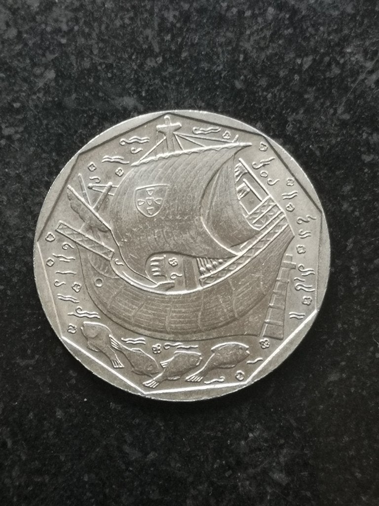 Pièce de 50 escudos Portugal 1988, Enlèvement ou Envoi