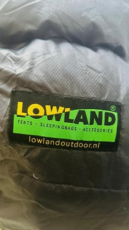 Lowland doons slaapzak, Caravans en Kamperen, Ophalen of Verzenden, Zo goed als nieuw, 1-persoons
