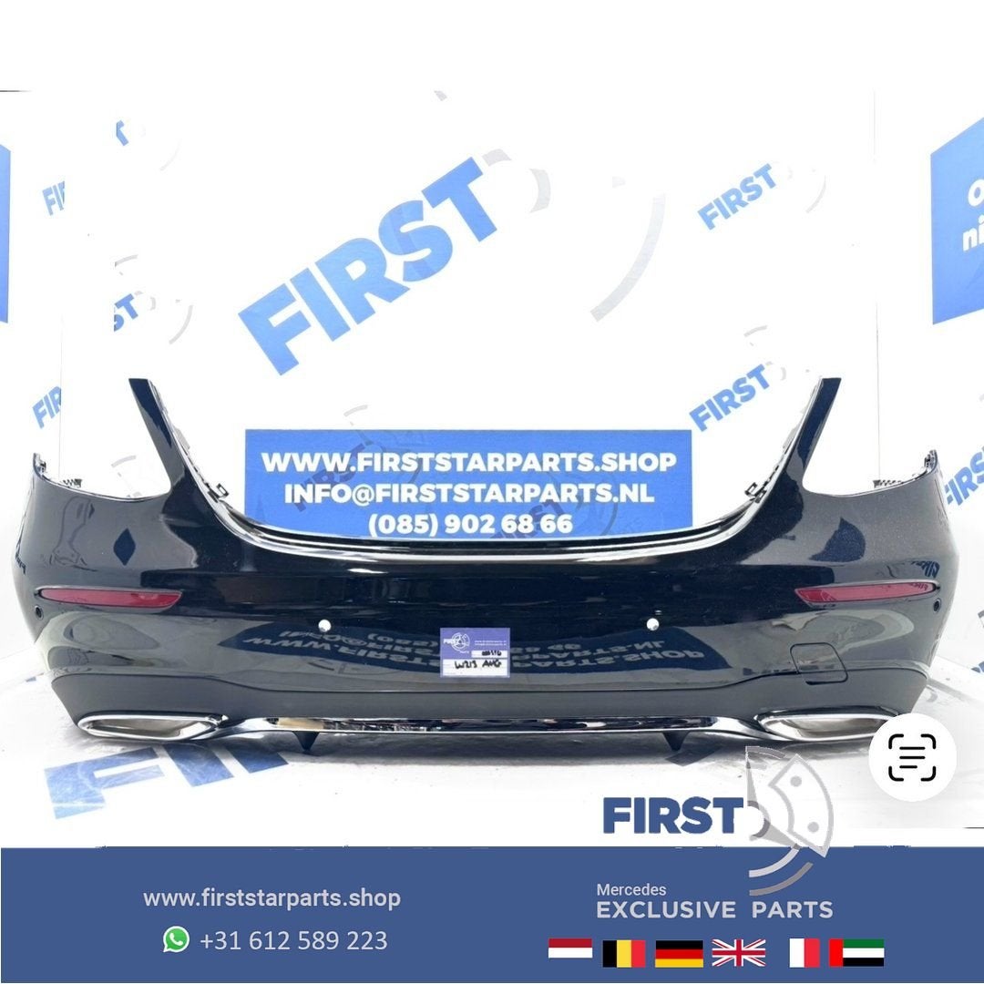 W213 AMG Achterbumper A2138850001 Mercedes E Klasse 2016-201, Gebruikt, -, Ophalen of Verzenden, Achter