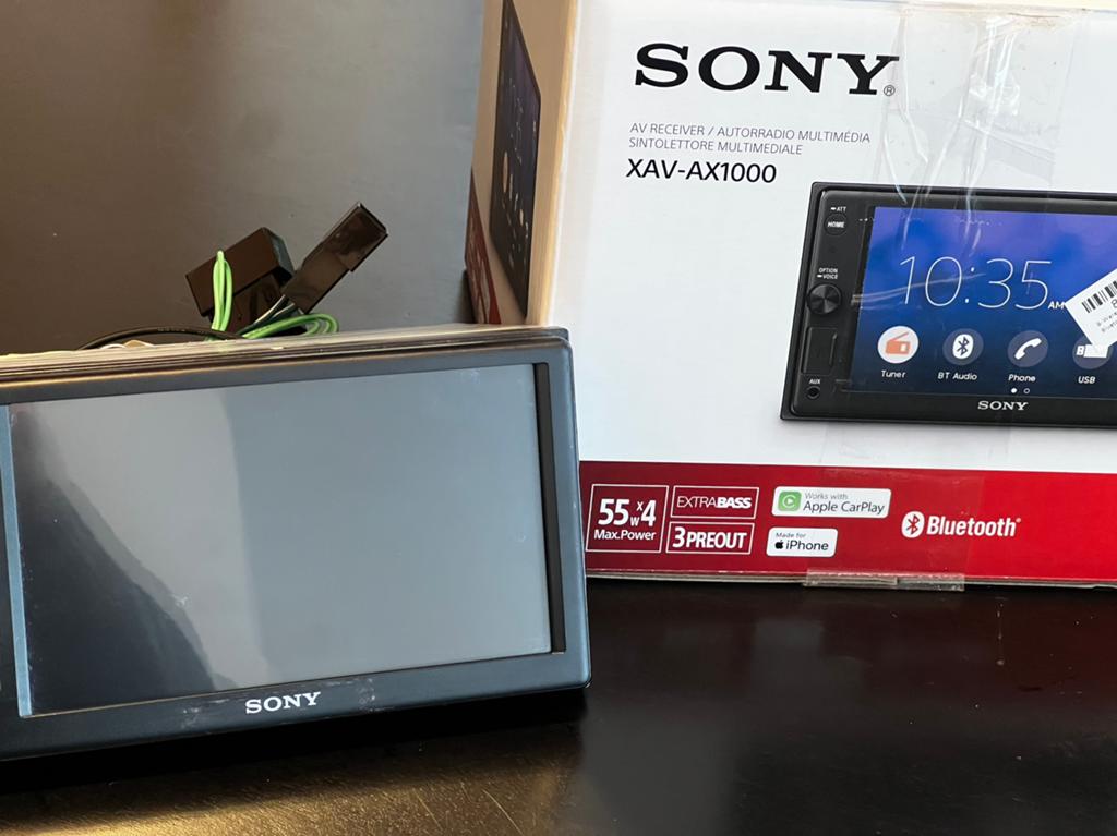 Sony XAV-AX1000 Carplay autoradio AV Receiver, Auto diversen, Autoradio's, Ophalen of Verzenden, Zo goed als nieuw