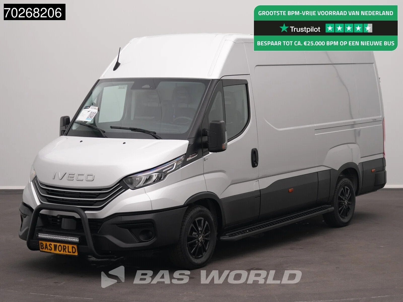 Iveco Daily 35S21 BPM VRIJ! 3.0L Automaat L2H2 Black Edition, Neuf, Argent ou Gris, Achat, Euro 6