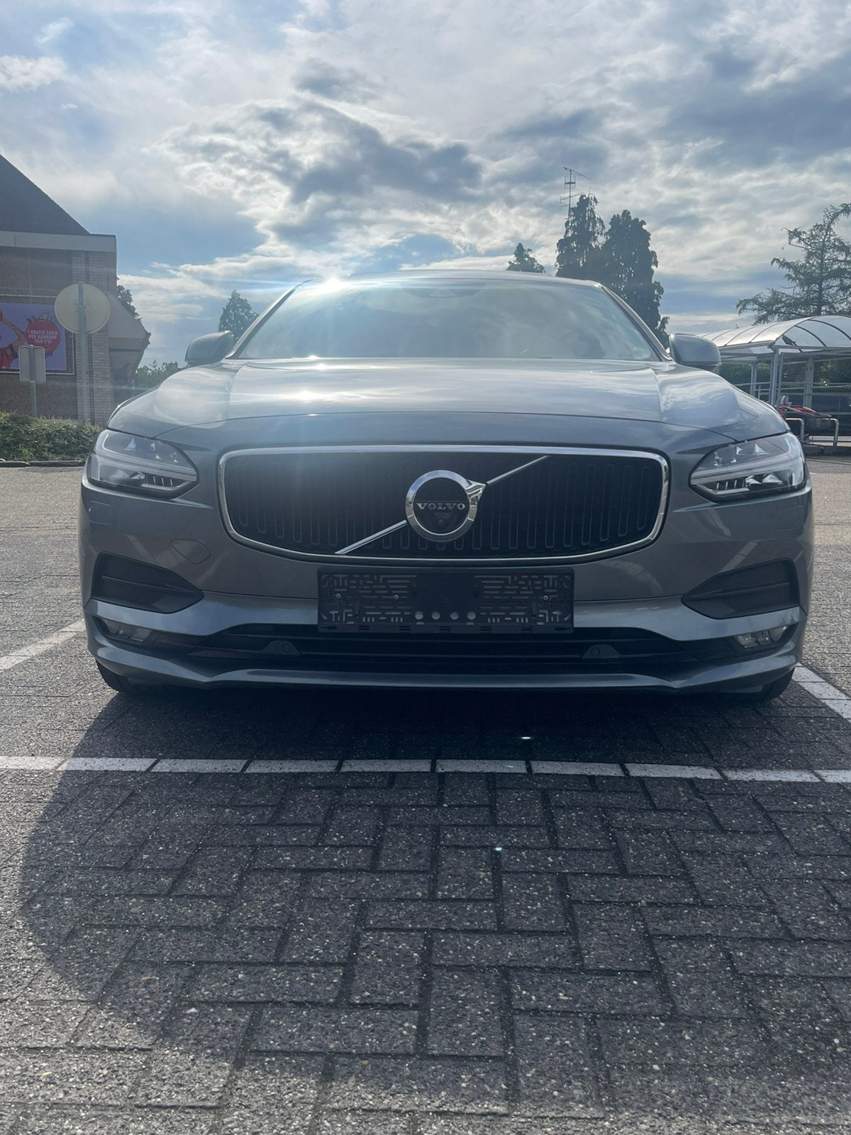 Volvo S90 D4 euro6b zonder adbleu, Auto's, Volvo, 4 cilinders, 1650 kg, Leder, Adaptive Cruise Control