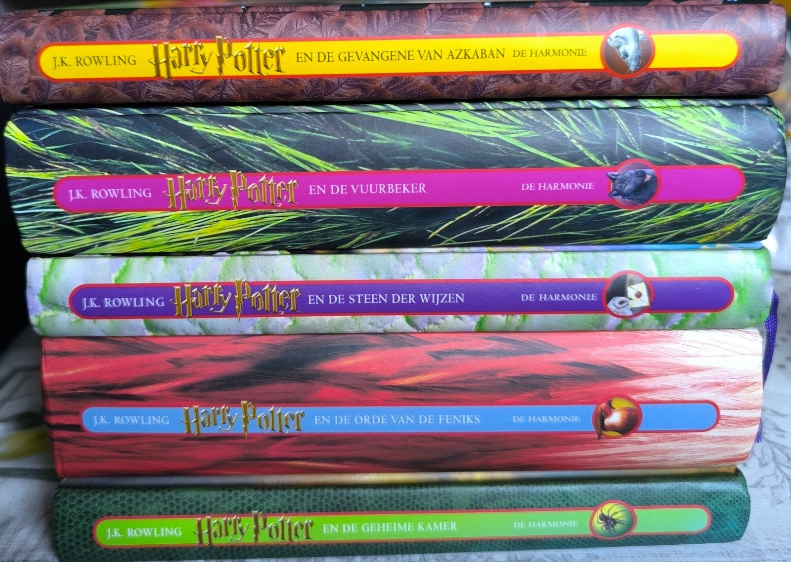 Harry Potter boeken Nederlands hardcovers, Verzamelen, Ophalen of Verzenden