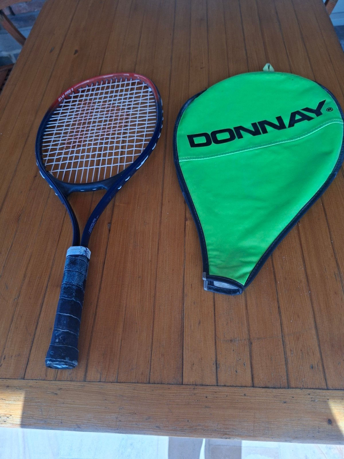 Raquette Donnay années 1990 avec housse., Enlèvement, Raquette
