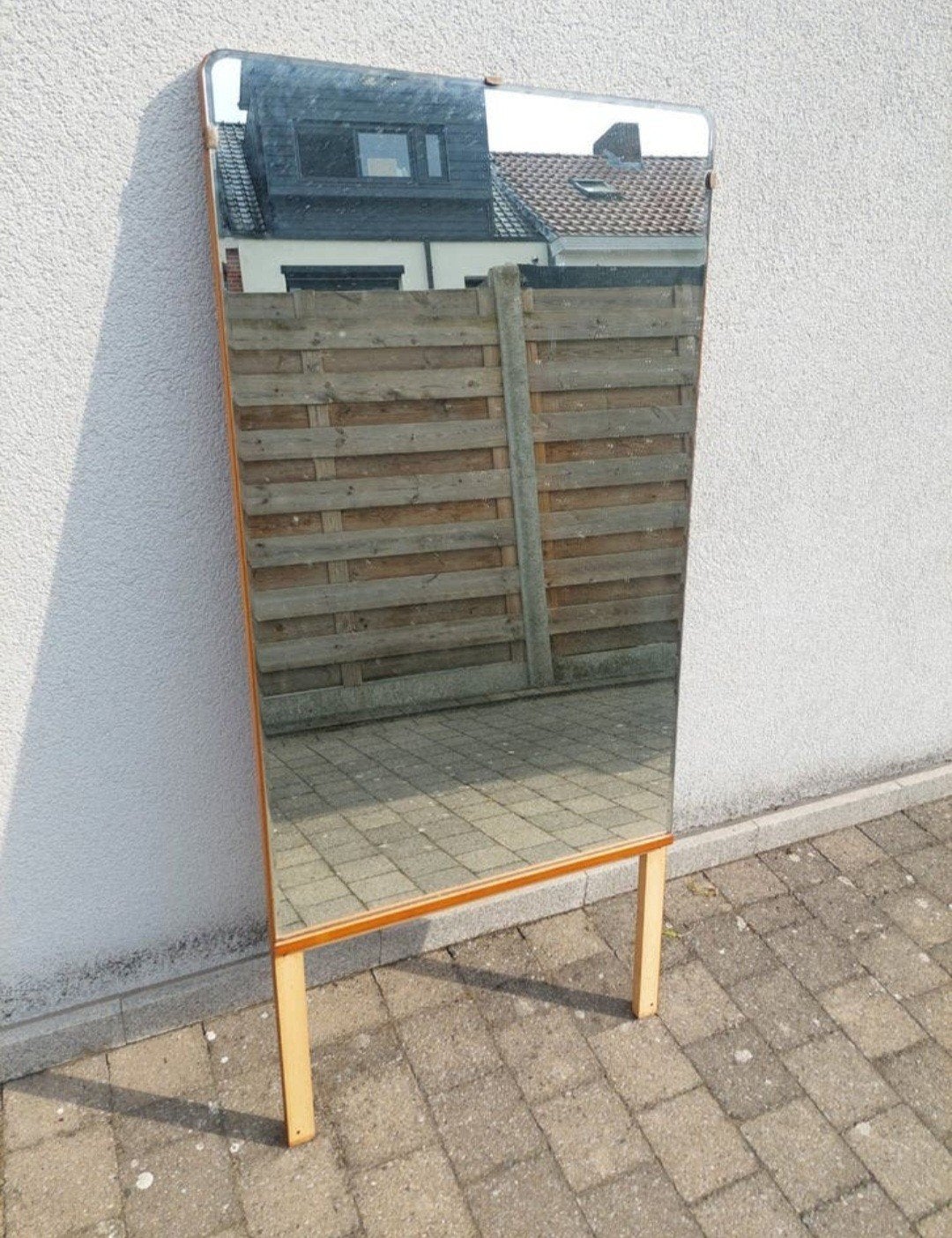 Grote spiegel totale hoogte 1,35m Br62cm
., Huis en Inrichting, Woonaccessoires | Spiegels, Ophalen