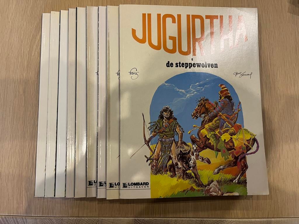 Jugurtha - 2x6,2x7,11,12 en 3x14, Meerdere stripboeken, Ophalen of Verzenden