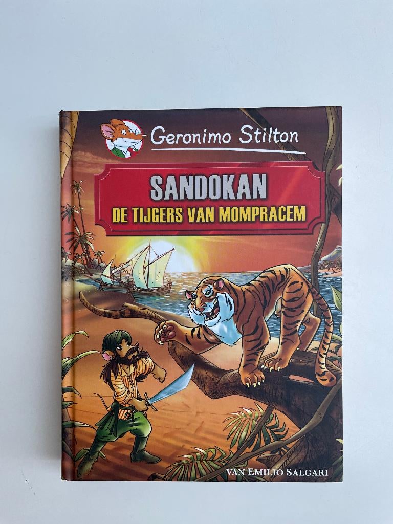 Geronimo Stilton De tijgers van Mompracem nieuwstaat, Ophalen