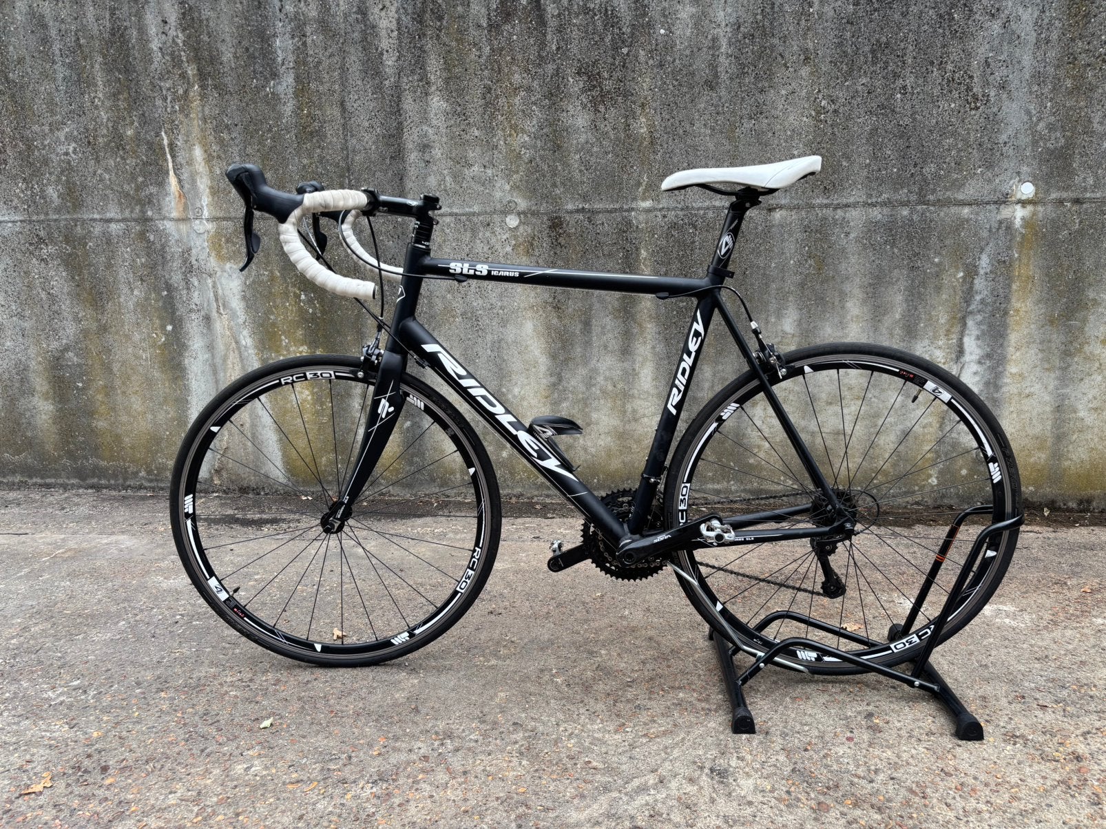 Koerfiets Ridley Icarus SLS - zwart/wit - maat L, Enlèvement, Utilisé, Autres marques