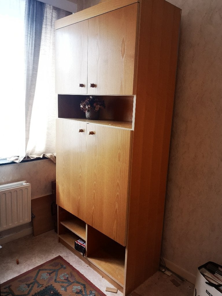 Armoire en bois clair 205 de haut, Maison & Meubles, Armoires | Autre, Enlèvement