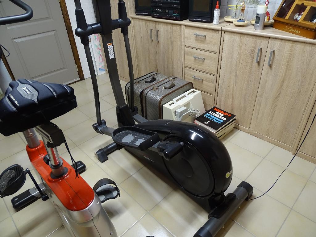 vélo elliptique, Ophalen, Zo goed als nieuw, Crosstrainer, Metaal