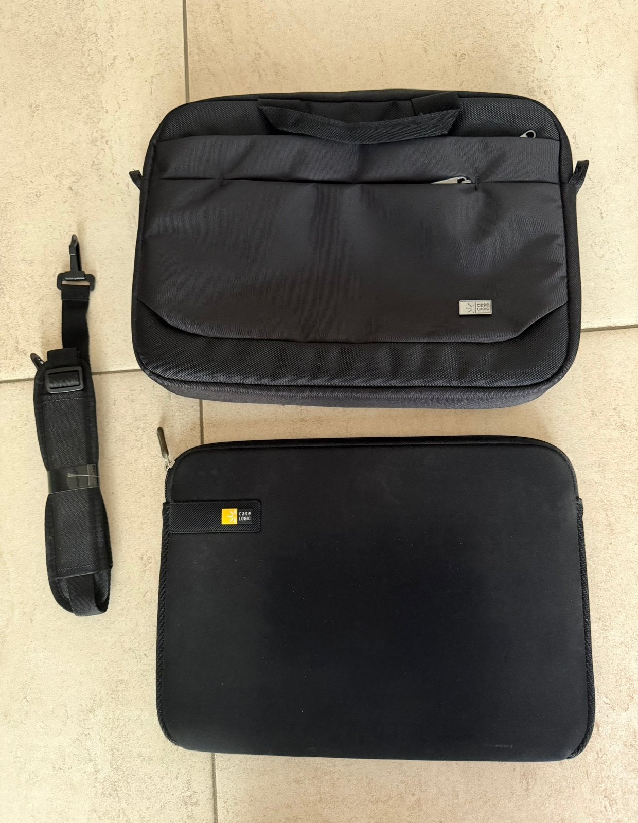 Laptoptas, Informatique & Logiciels, Housse pour ordinateur portable, Enlèvement ou Envoi, Noir, Comme neuf