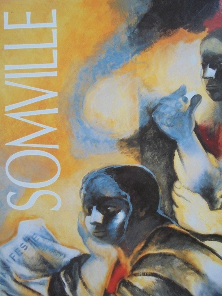 Roger Somville  2  1923 - 2014   Monografie, Envoi, Neuf, Peinture et dessin