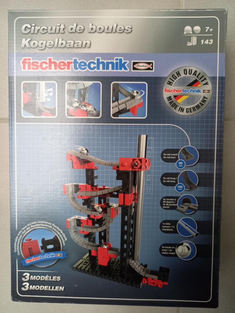 Kogelbaan Fischertechnik, Enlèvement