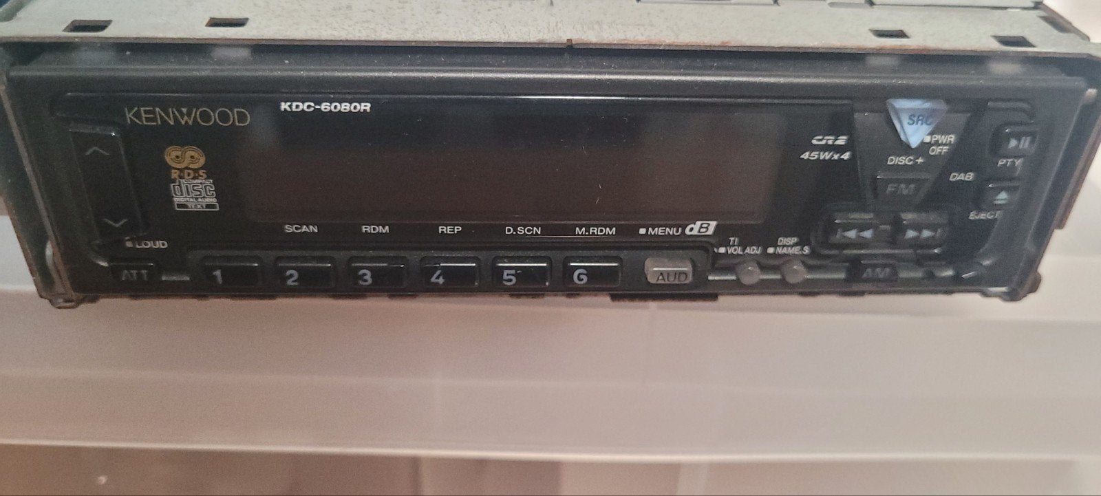 Kenwood autoradio, Ophalen