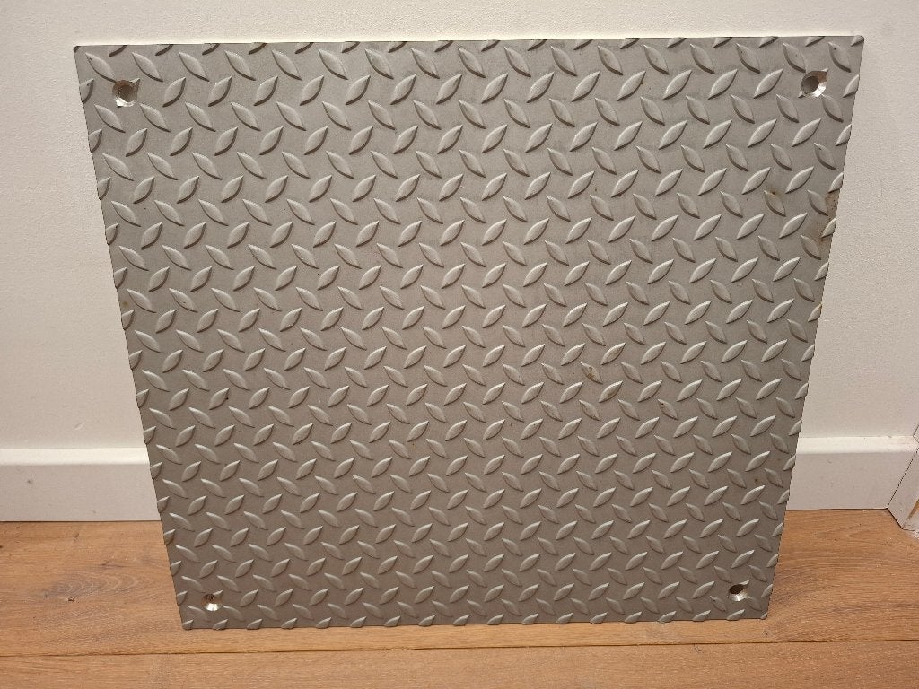 Traanplaat RVS - 525MMx480MM - NIEUW, Verzenden, Nieuw, Overige materialen, Minder dan 20 mm