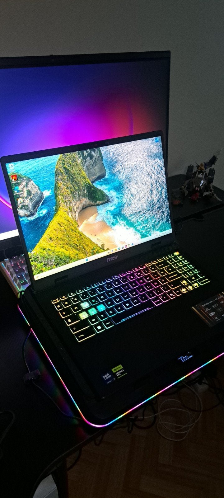 Ordinateur portable de jeu | RTX 5070 | Core Ultra 7 | Garan, Enlèvement ou Envoi, Gaming, SSD