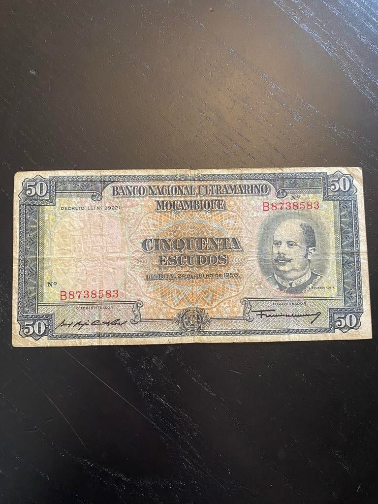 50 escudos 1958, Ophalen of Verzenden