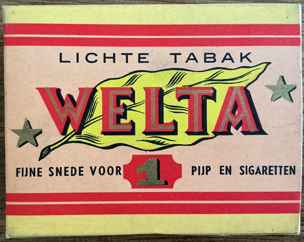 ACHILLE WELLE/WELTA TABAK/BRUSSEL/etalagepakje, Ophalen of Verzenden, Zo goed als nieuw, Verpakking