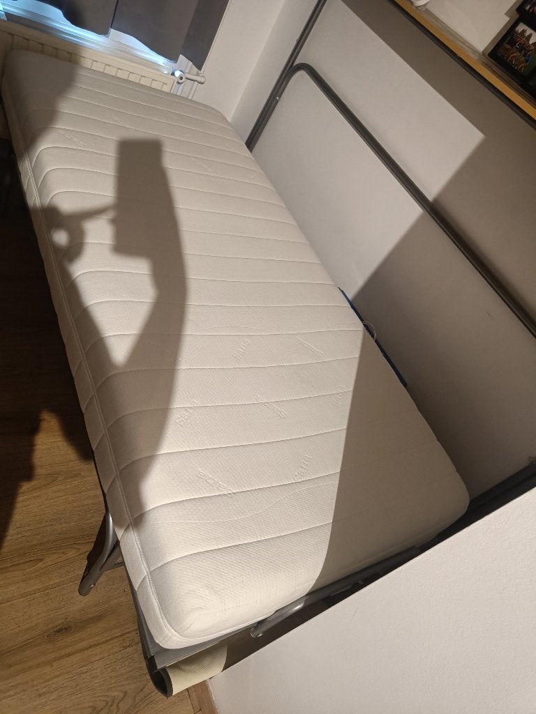 Matras, Ophalen, 90 cm, Eenpersoons, Zo goed als nieuw