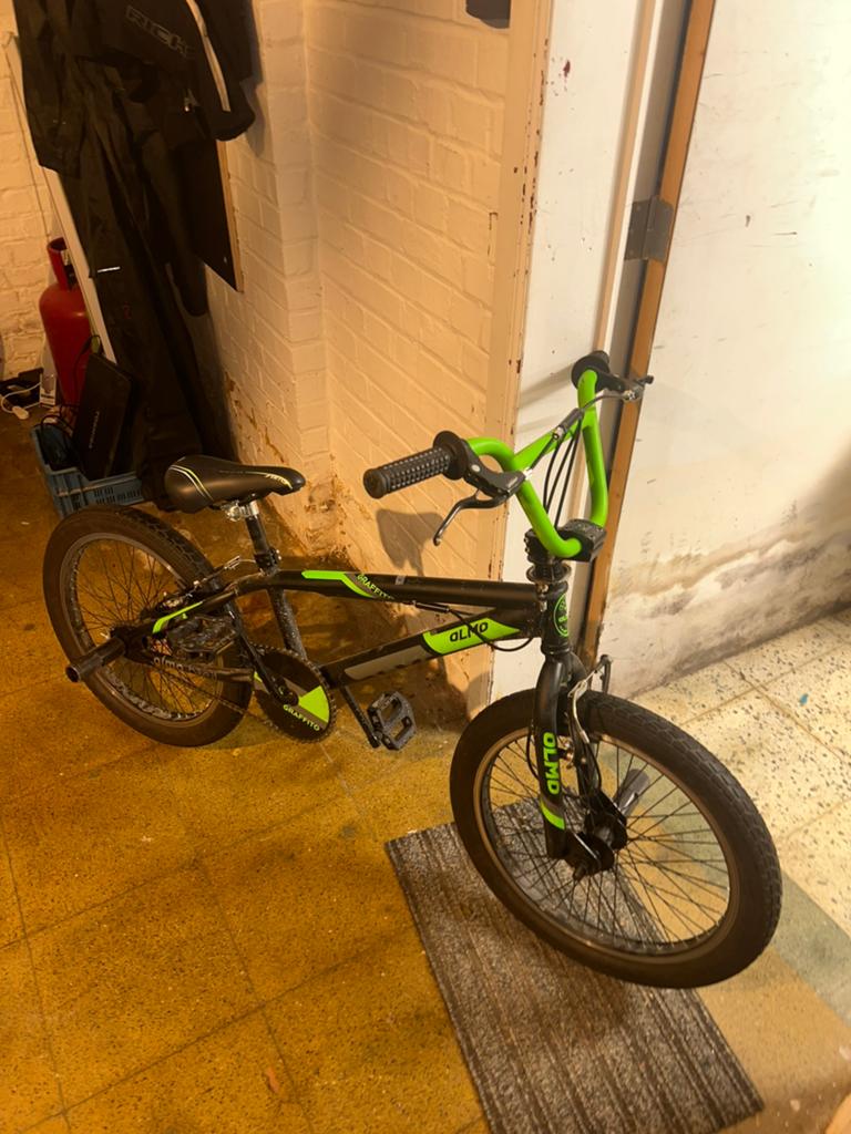 Olmo graffito 20’’ bmx, Fietsen en Brommers, Ophalen, 16 tot 20 inch, Staal, Velgrem