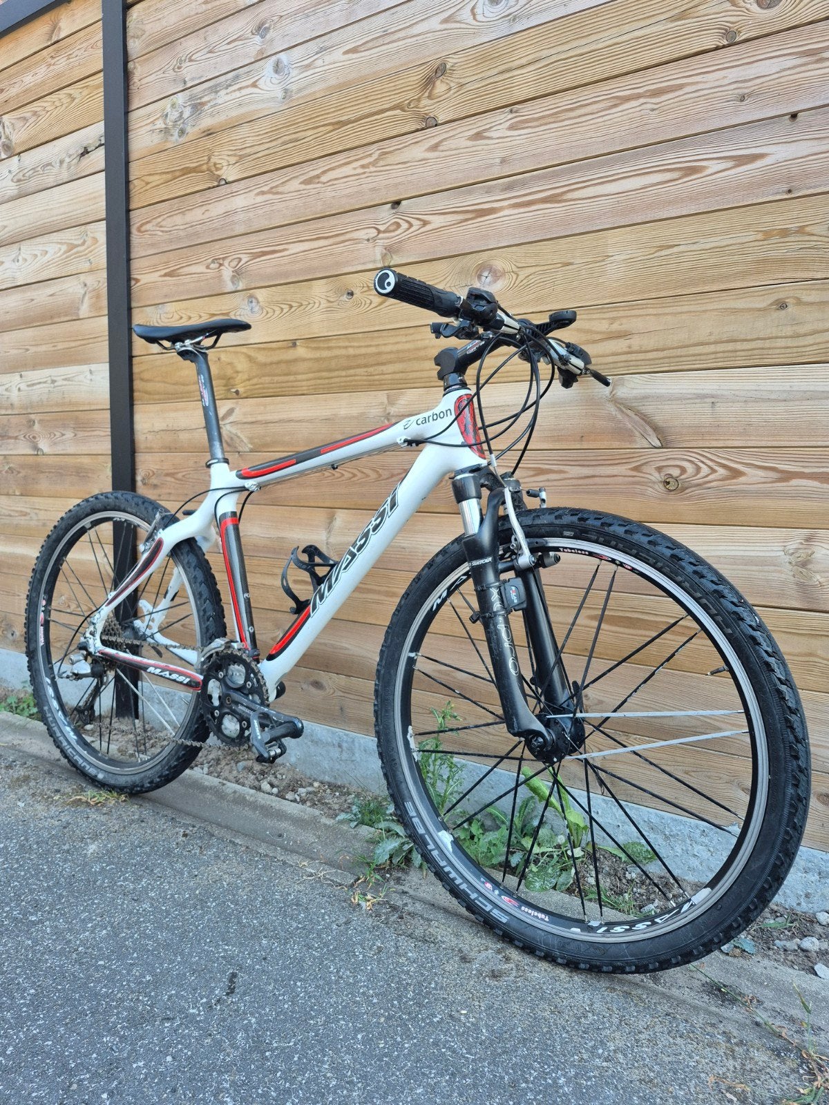 Massi E2 Carbon MTB – Carbon frame – Shimano, Enlèvement, Utilisé