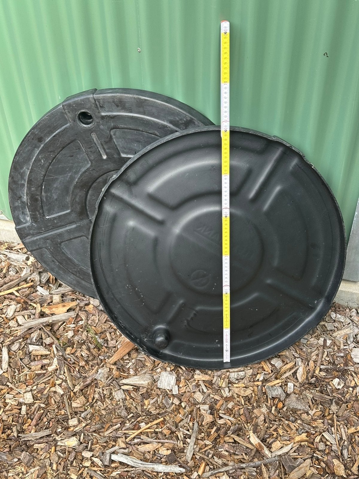 Flexotank tijdelijk deksel (x2), Doe-het-zelf en Bouw, Buizen en Afvoer, Ophalen, Gebruikt, Overige typen, PVC