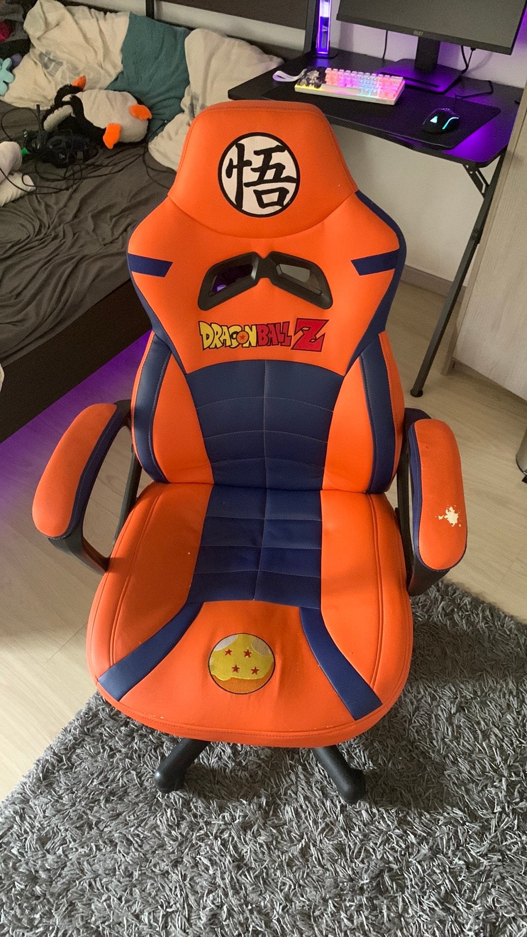 Chaise gaming subsonic dbz, Chaise de bureau de gaming, Enlèvement, Utilisé, Orange