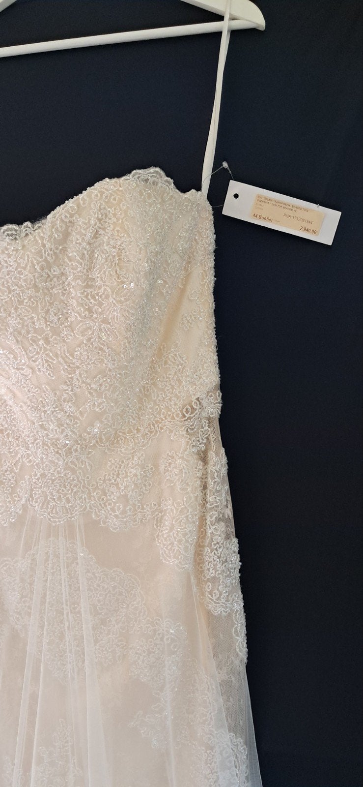 Exclusieve  trouwjurk. EU38- 40, Kleding | Dames, Trouwkleding en Trouwaccessoires, Ophalen, Trouwjurk