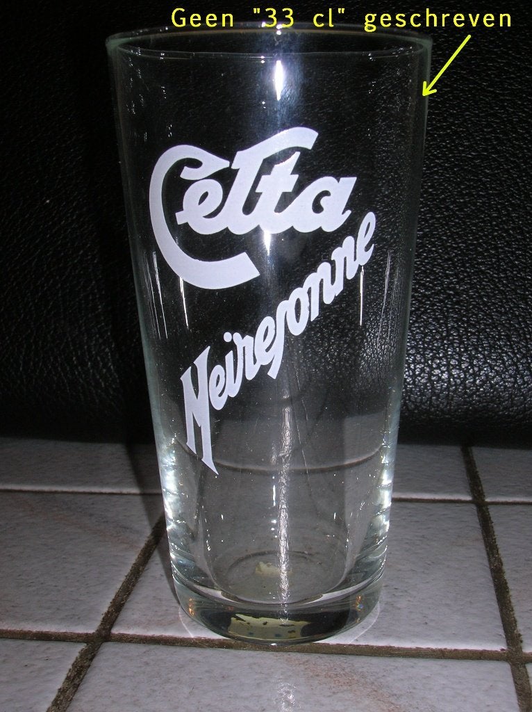 MEIRESONNE 33 cl, Ophalen of Verzenden, Zo goed als nieuw, Glas of Glazen