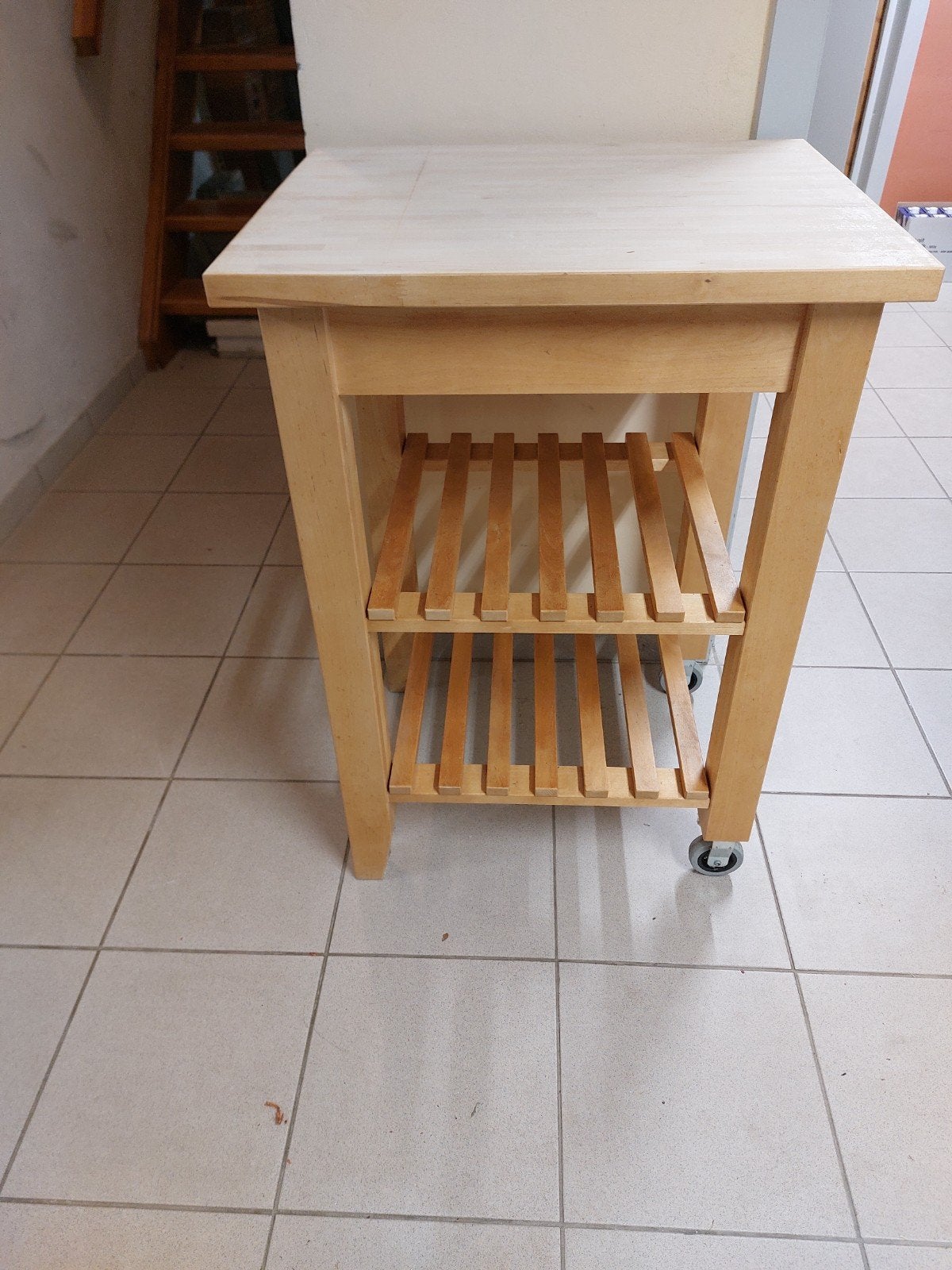 tafel 60L x 50B x 86H, Enlèvement, Utilisé, Carré