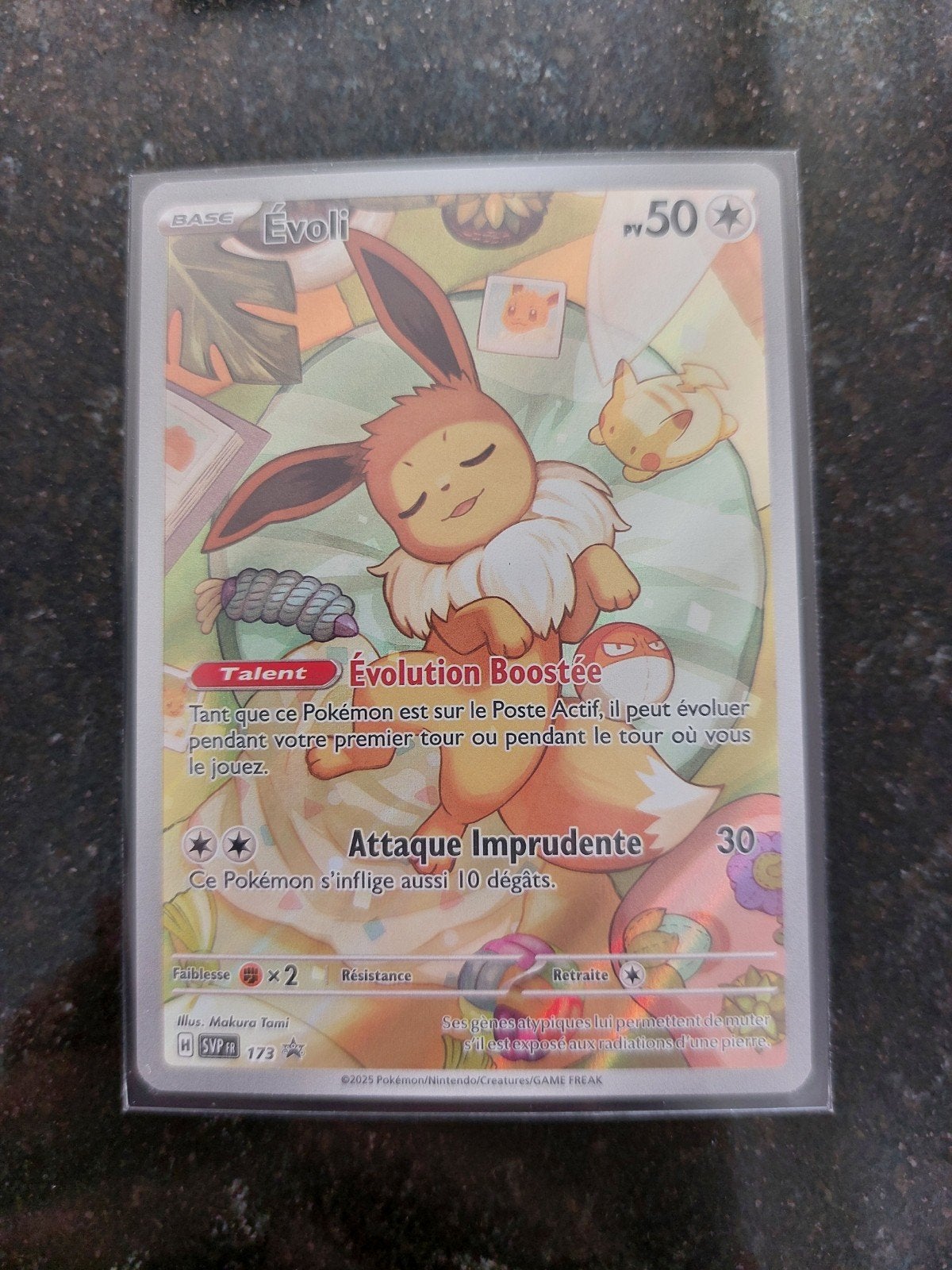 Carte Pokémon / Evoli-173-SV Black Star Promos, Enlèvement ou Envoi, Neuf, Booster