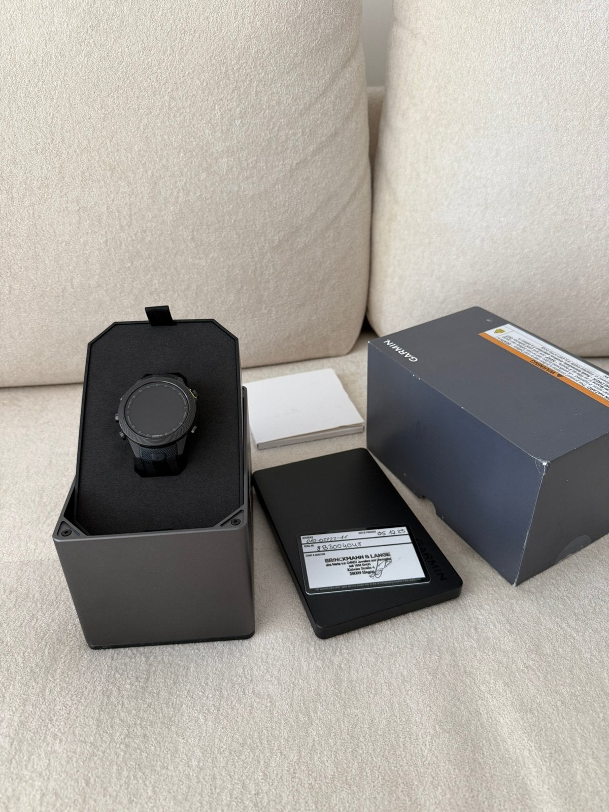 Garmin marq athlete carbon edition, Ophalen of Verzenden, Zo goed als nieuw