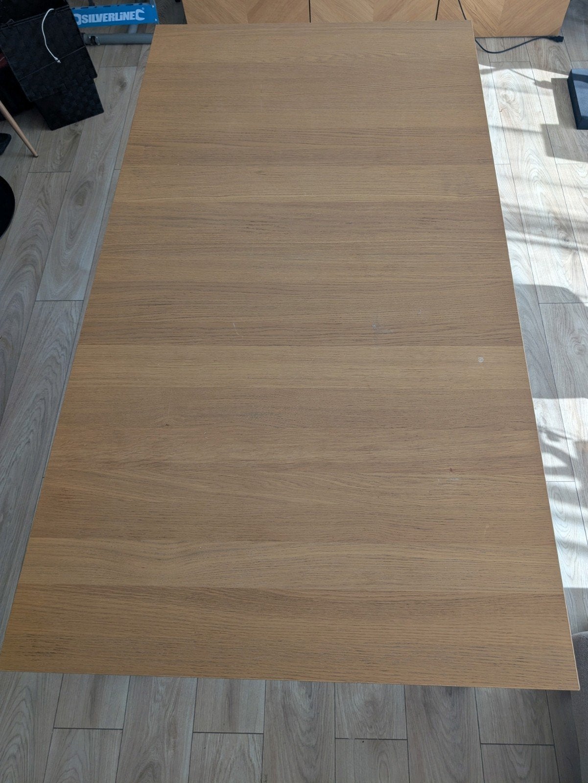 ikea Bjursta tafel uitschuifbaar, Huis en Inrichting, Ophalen, Gebruikt, Eikenhout, 50 tot 100 cm