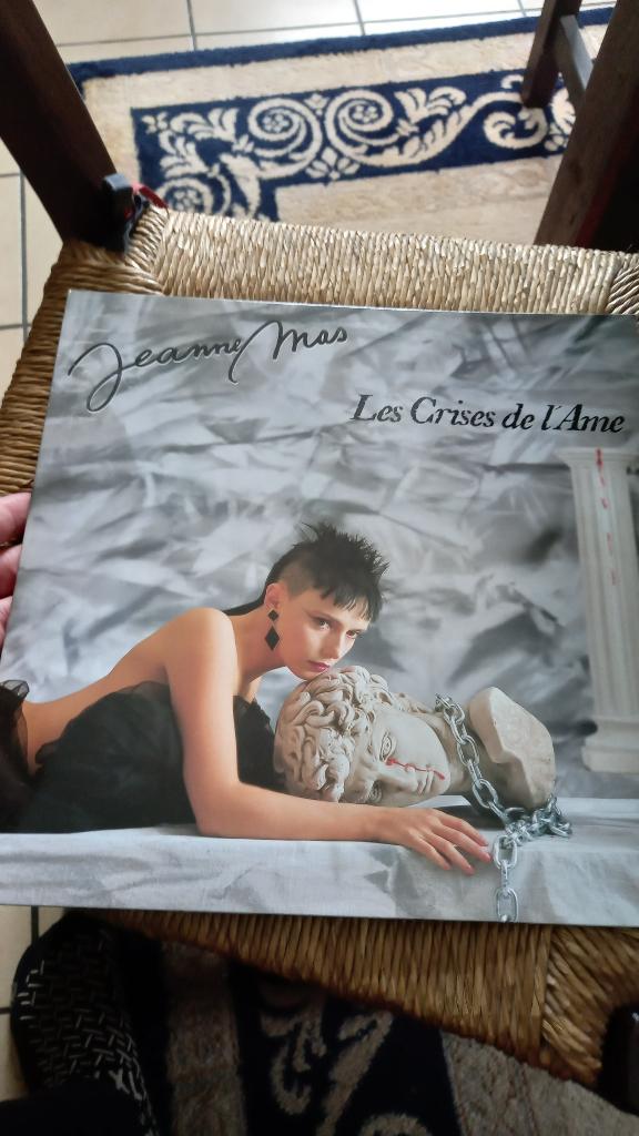 Vinyl 33t Jeanne mas "les crises de l âme", CD & DVD, Enlèvement, Comme neuf