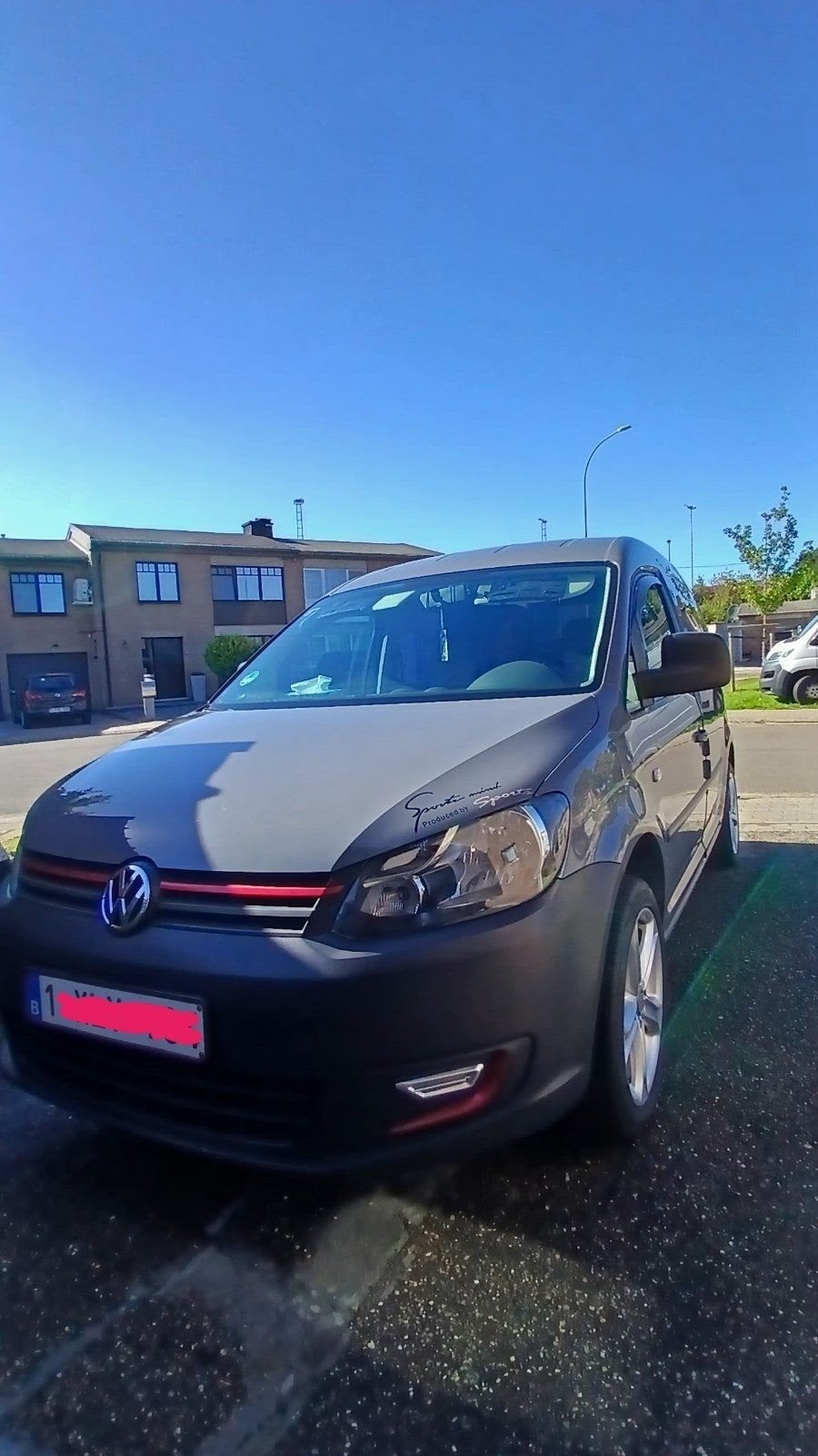 vw caddy 1.2 benzine, Auto's, Lichtmetalen velgen, Grijs, Particulier, Te koop
