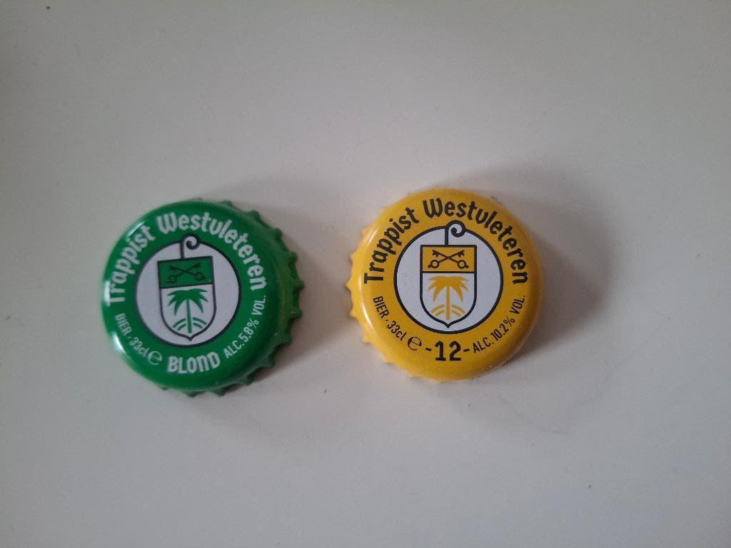 2 kroonkurken Trappist Westvleteren, Ophalen of Verzenden, Zo goed als nieuw, Overige typen, Overige merken