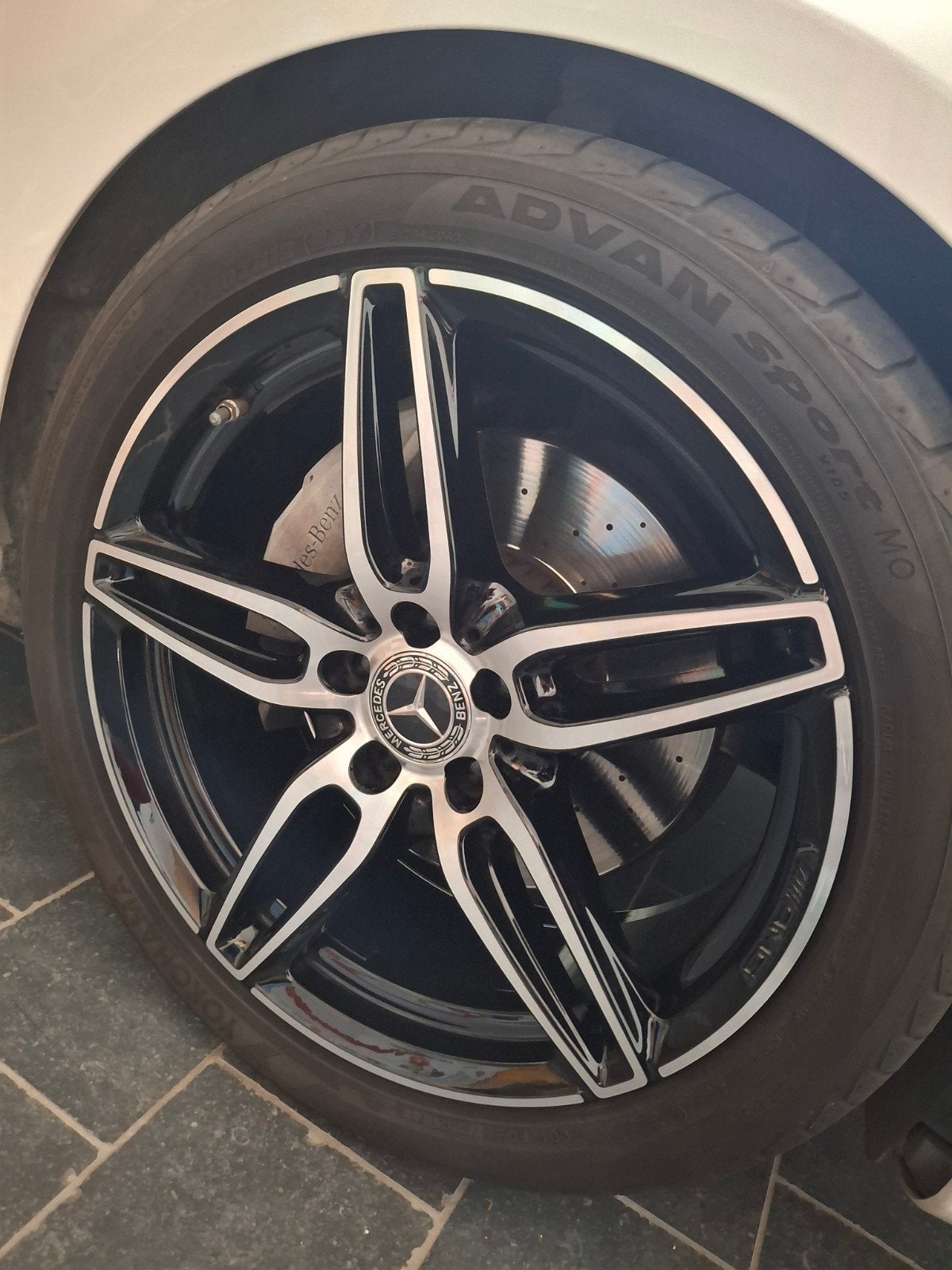 mercedes 19 inch velgen e klasse, Enlèvement, 19 pouces, Pneu(s)