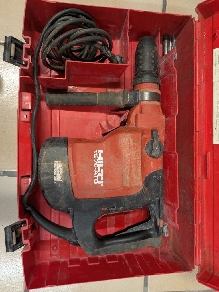 Hilti TE76-ATC, Doe-het-zelf en Bouw, Boor- en/of Breekhamer, Ophalen of Verzenden, Klopboormechanisme, Gebruikt