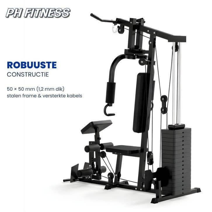 PH Fitness Multi Gym - Krachtstation 100KG, Ophalen of Verzenden, Nieuw, Armen, Overige typen