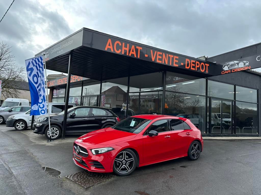 Mercedes A160essence / pack amg / 2019 / 58.000km…, Autos, Rouge, Achat, Euro 6, Entreprise