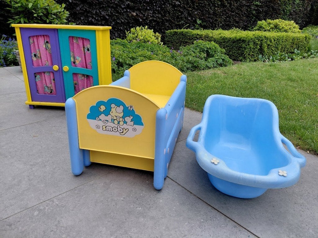 Kinderspeelgoed, Ophalen, Gebruikt