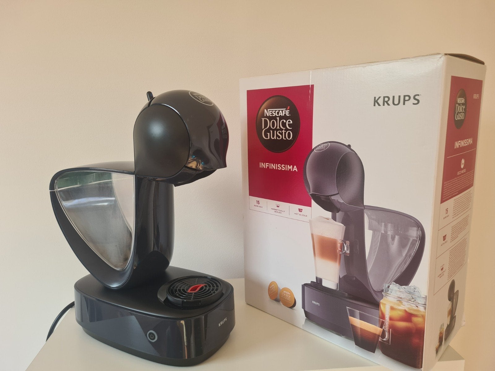 Cafetière Dolce Gusto KRUPS Infinissima, Ophalen, Koffiemachine