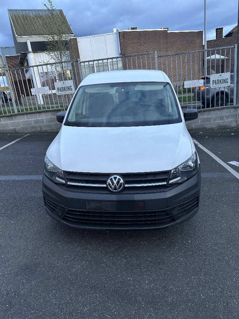 Volkswagen Caddy 2.0 tdi, 2020 met 85000km, Voorwielaandrijving, Stof, Wit, Particulier