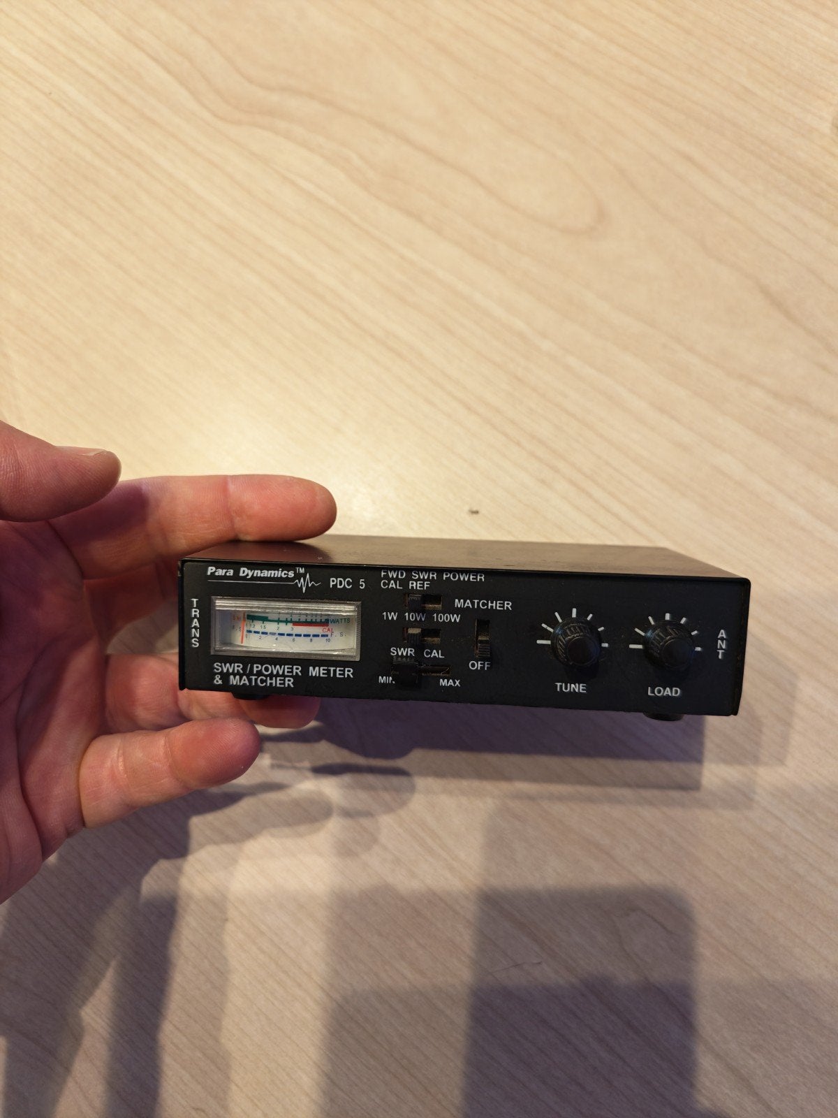 SWR WATMETRE. TM-100 EURO CB.   PARA DYNAMICS PDC 5, Ophalen of Verzenden