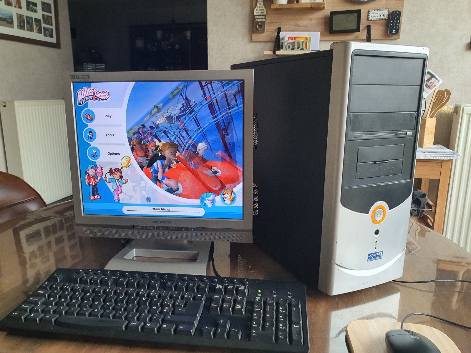 Retro gaming desktop win7, Enlèvement