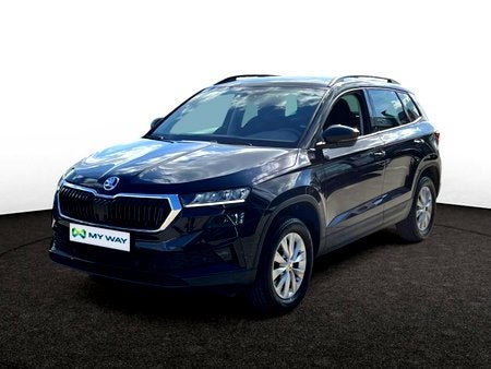 Skoda Karoq LIMITED EDTIONðŸš´*110PK*CARPLAY*CAMERA*FULL LED, Auto's, Zwart, Karoq, Handgeschakeld, SUV of Terreinwagen