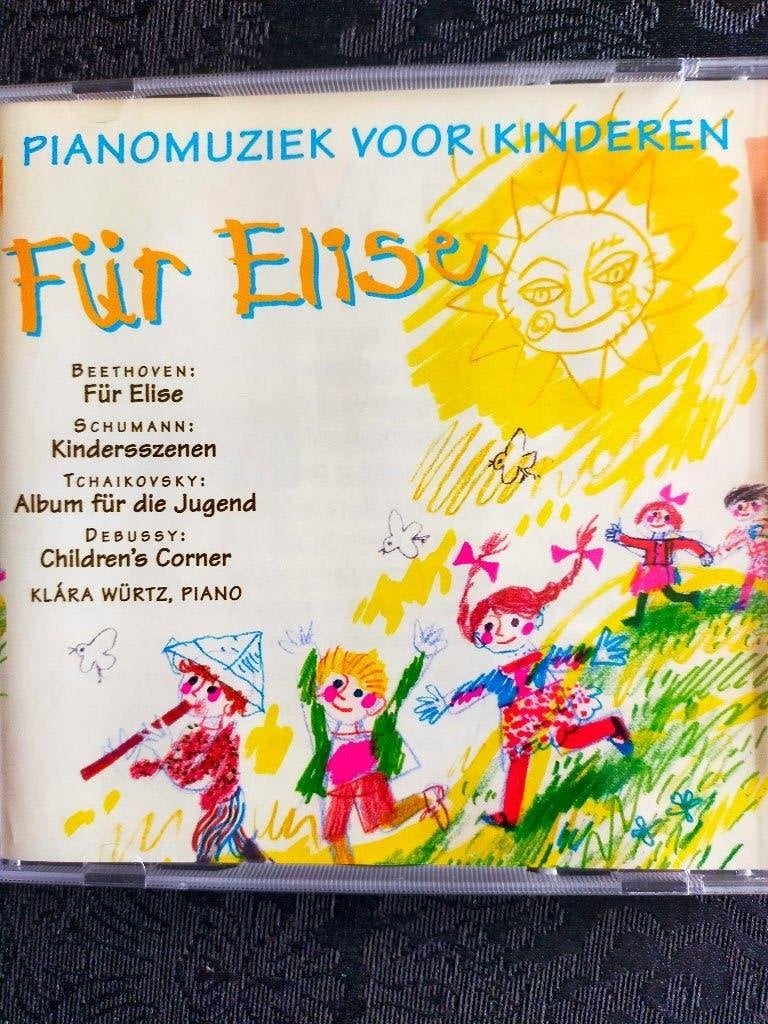 CD Pianomuziek voor kinderen - Für Elise, Ophalen of Verzenden, Zo goed als nieuw, Romantiek, Pianomuziek