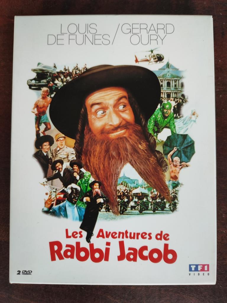 2-DVD + BOEKJE Deluxe editie : RABBI JACOB (LOUIS DE F, Cd's en Dvd's, Ophalen of Verzenden, Zo goed als nieuw, Komedie