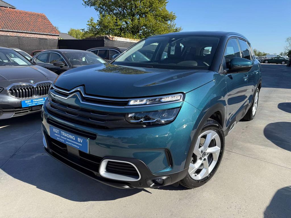 Citroën C5 Aircross 1.2i 130PK AUTOMAAT NAVIGATIE LEDER CAM, Automaat, Gebruikt, 5 zetels, 5 deurs
